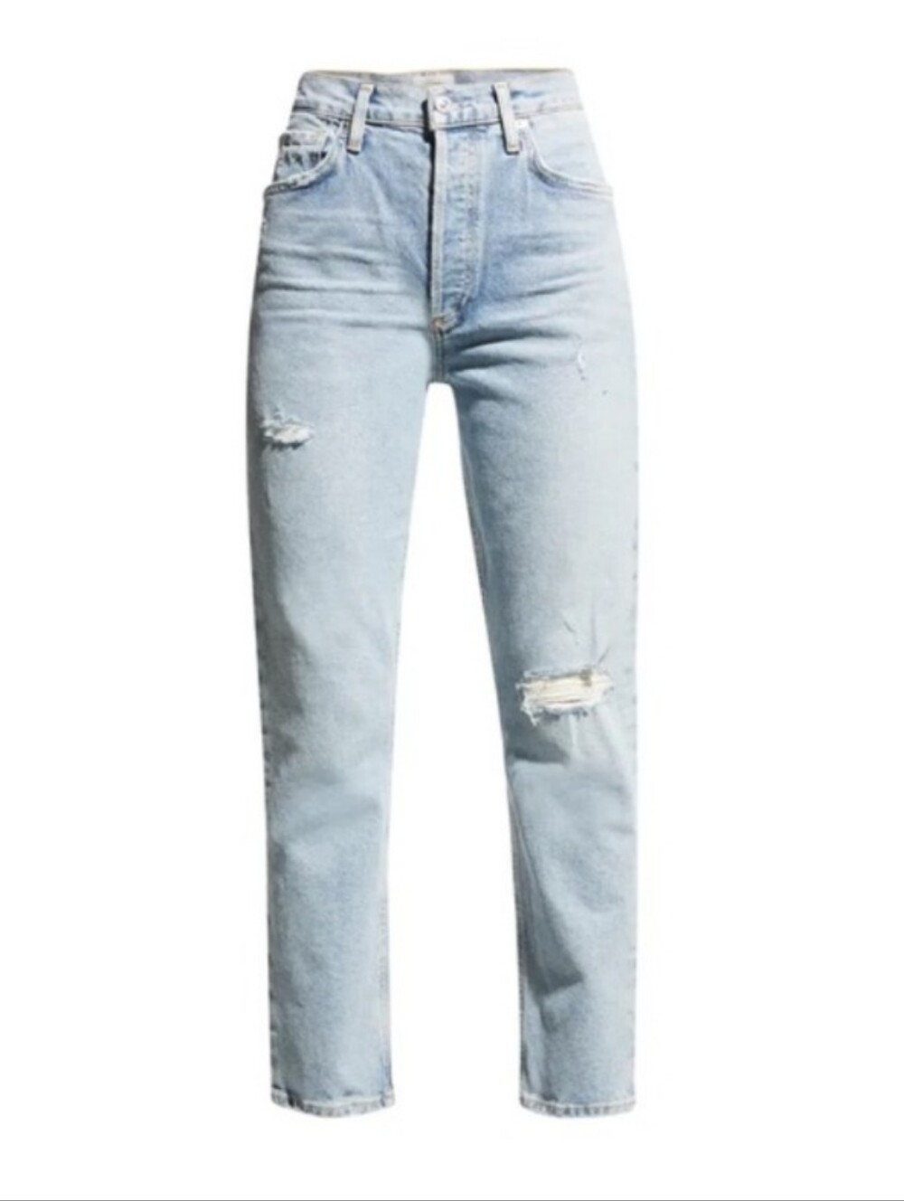 Citizens of Humanity Jolene Distressed Light Wash Jeans